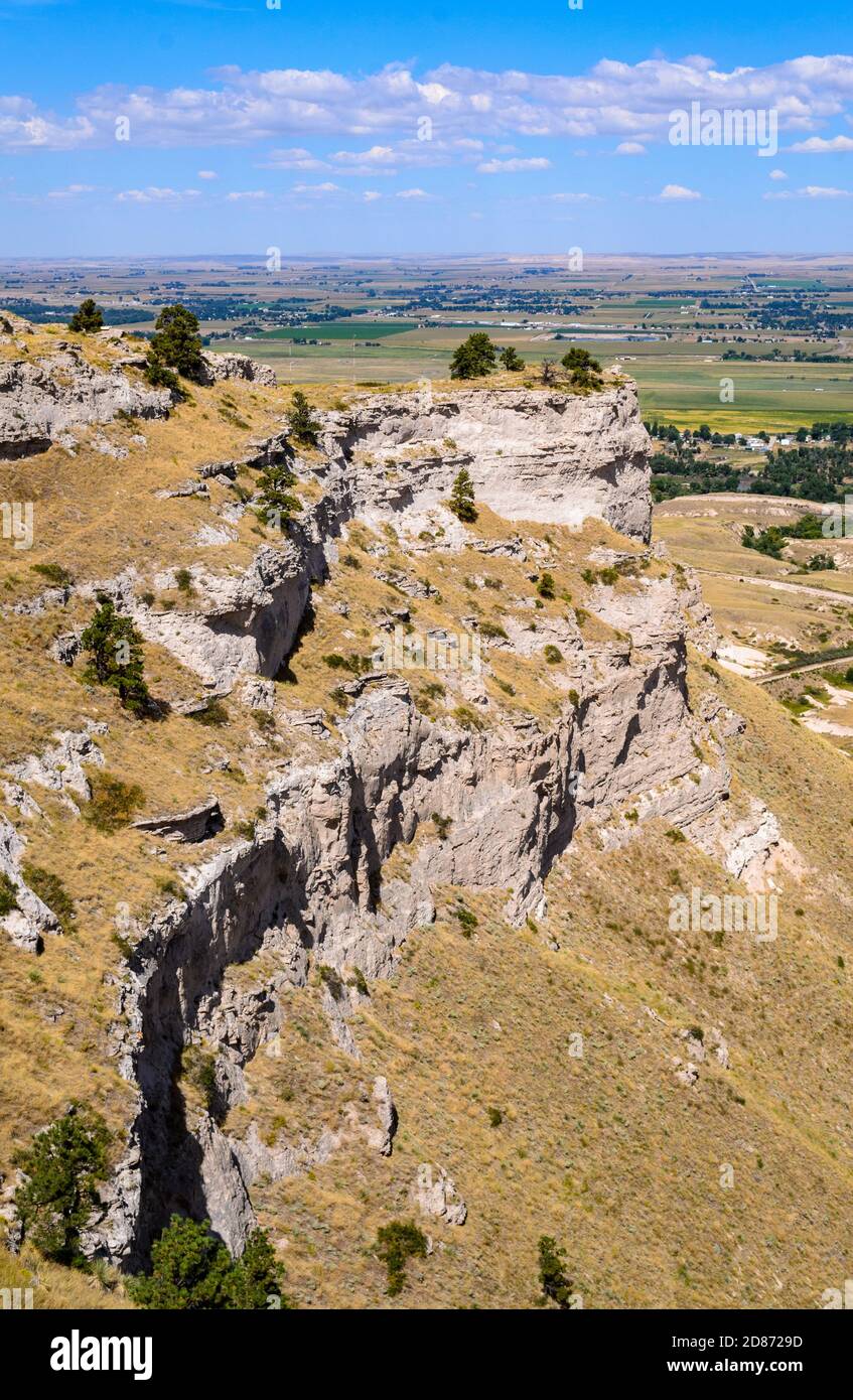 Scotts Bluff National Monument Stock Photo - Alamy