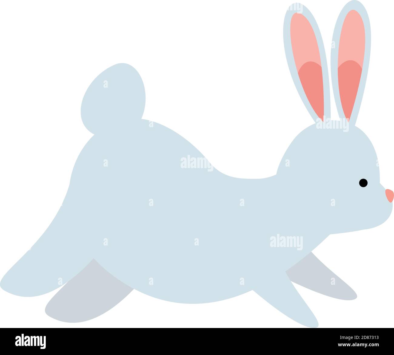 cute rabbit animal farm icon vector illustration design Stock Vector ...