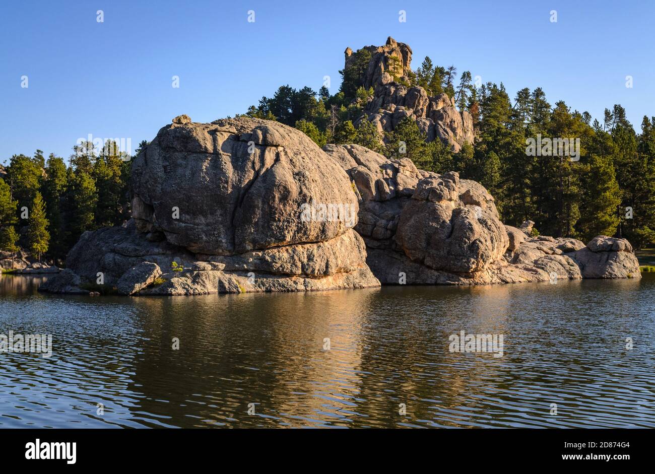 Sylvan Lake Stock Photo Alamy