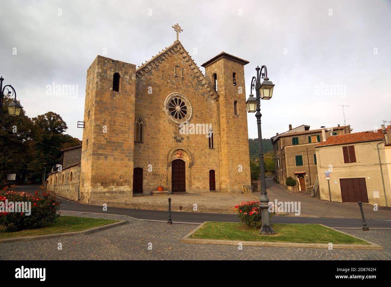 Chiesa di San Salvatore, Bolsena, Central Italy, province of Viterbo, region Lazio Stock Photo