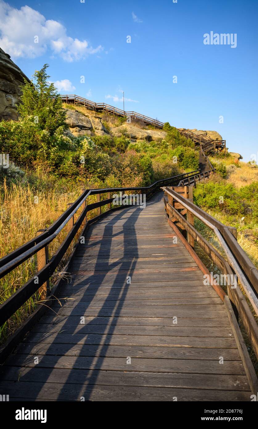 Pompeys Pillar National Monument Stock Photo Alamy