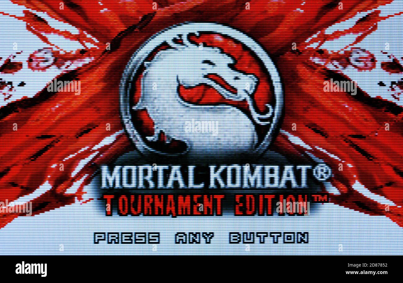 Mortal Kombat Tournament Edition - Nintendo Game Boy Advance Videogame -  Editorial use only Stock Photo - Alamy