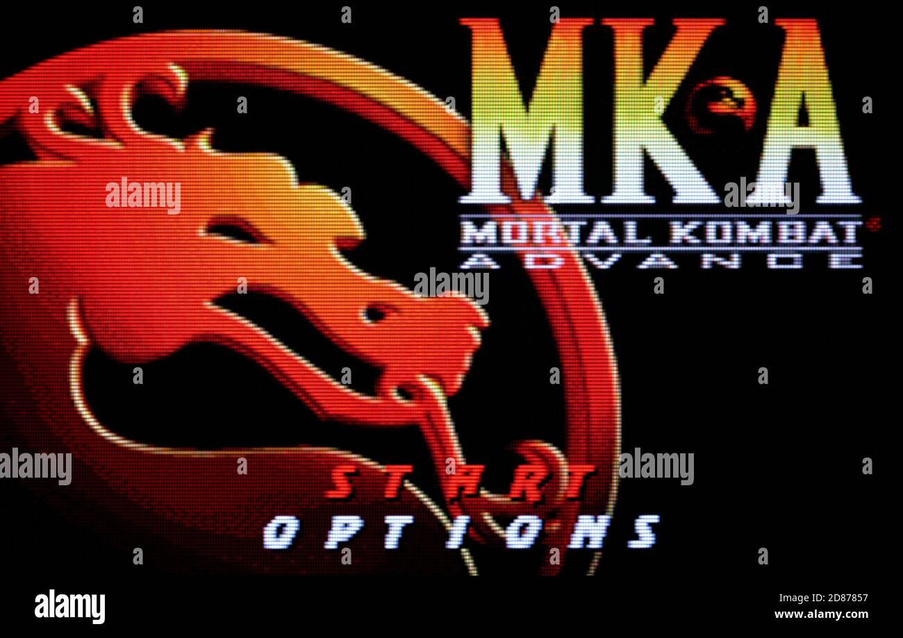 Mortal Kombat Advance - Nintendo Game Boy Advance Videogame