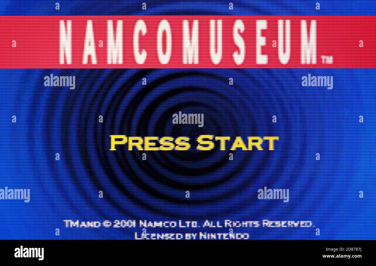 namco museum 50th anniversary nintendo game boy advance rom