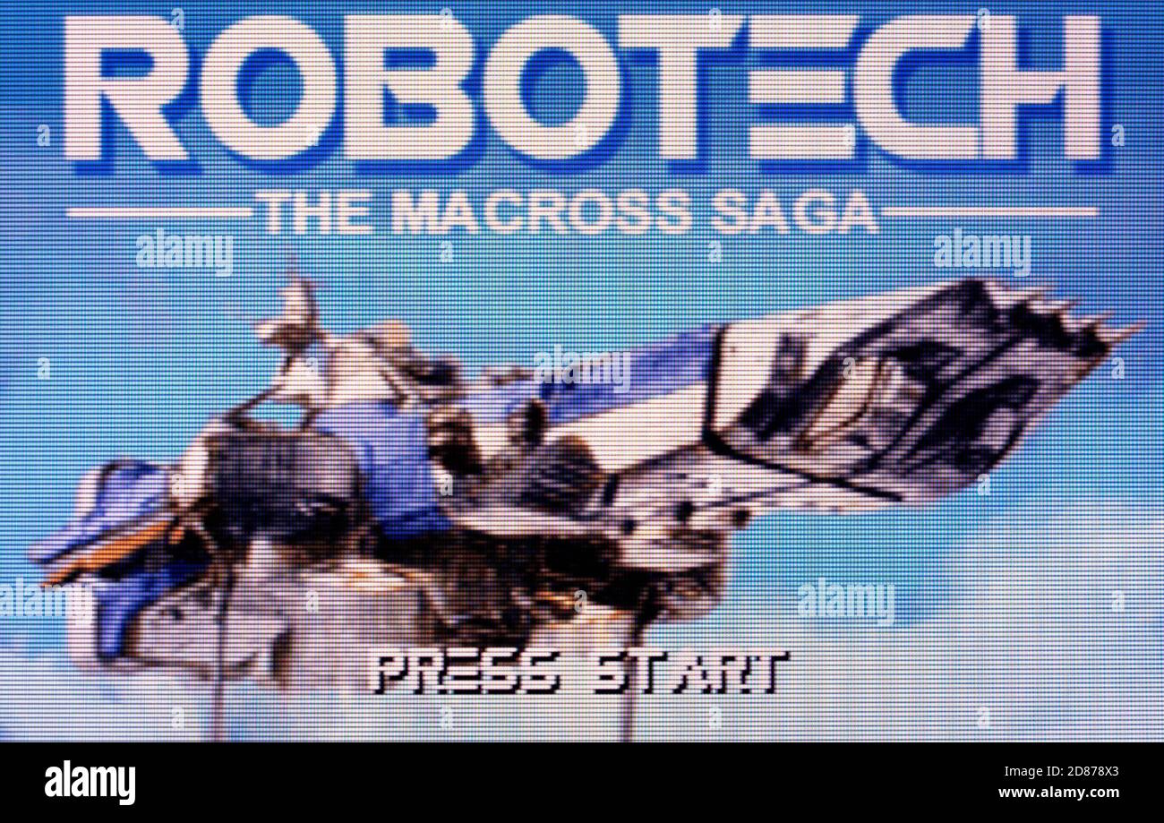 Robotech - The Macross Saga - Nintendo Game Boy Advance Videogame -  Editorial use only Stock Photo - Alamy