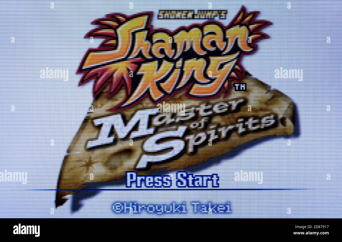Shaman king master of spirits hi-res stock photography and