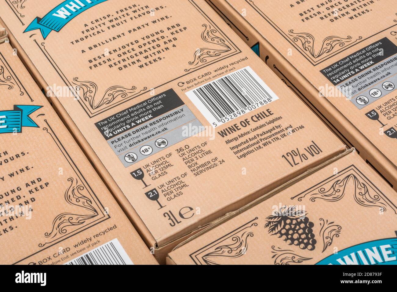 Boxed white wine hires stock photography and images Alamy