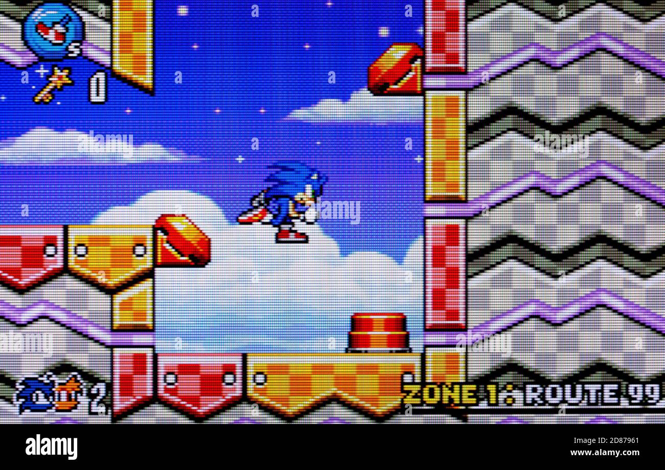 Sonic Advance 2 Video Game Cartridge Nintendo Gameboy Advance , sonic game  boy 