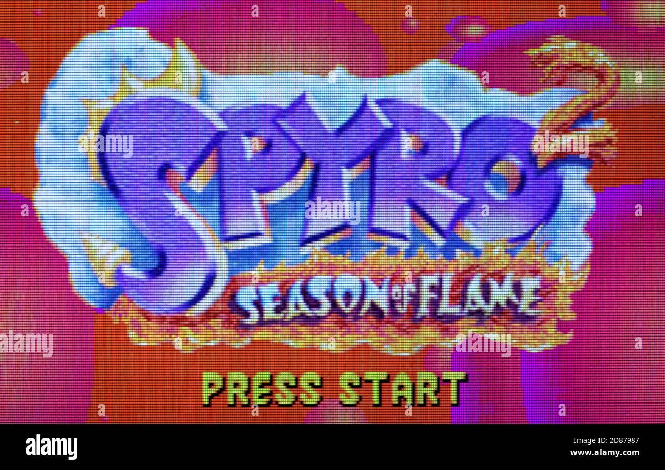 Spyro 2 - Season of Flame - Nintendo Game Boy Advance Videogame ...