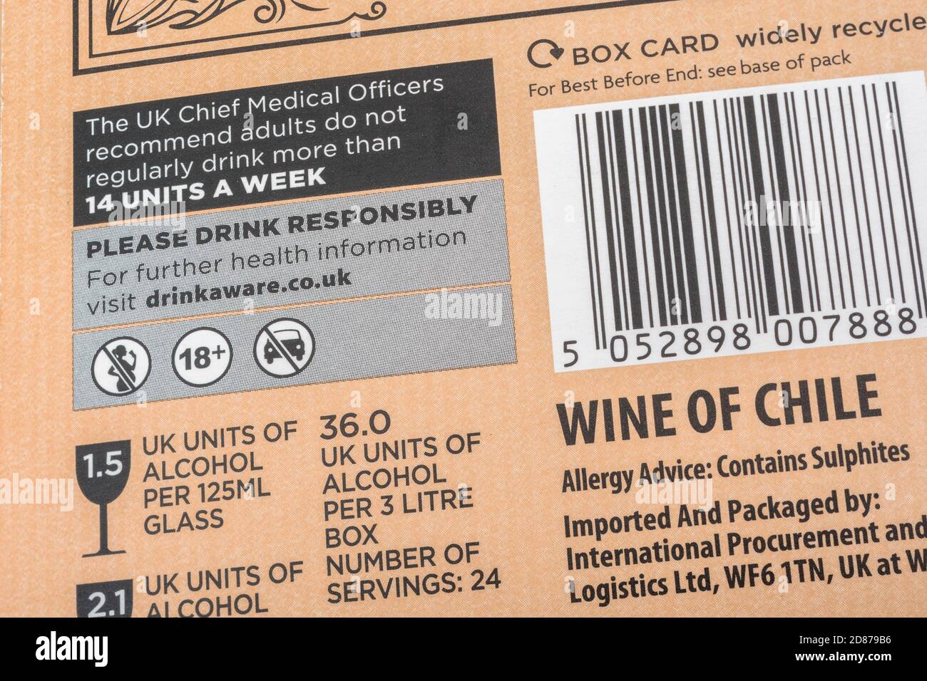 Alcohol warning label hires stock photography and images Alamy