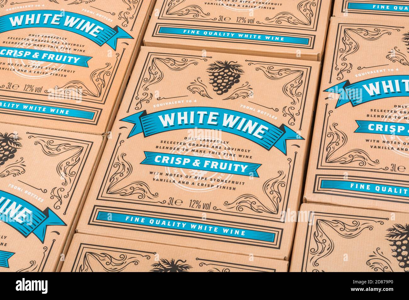 Asda white wine box hires stock photography and images Alamy