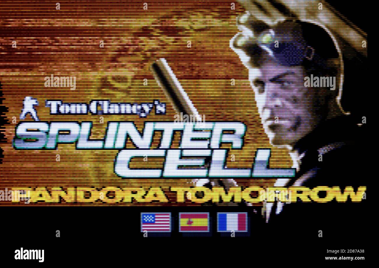 Splinter Cell Pandora Tomorrow Nintendo Game Boy Advance