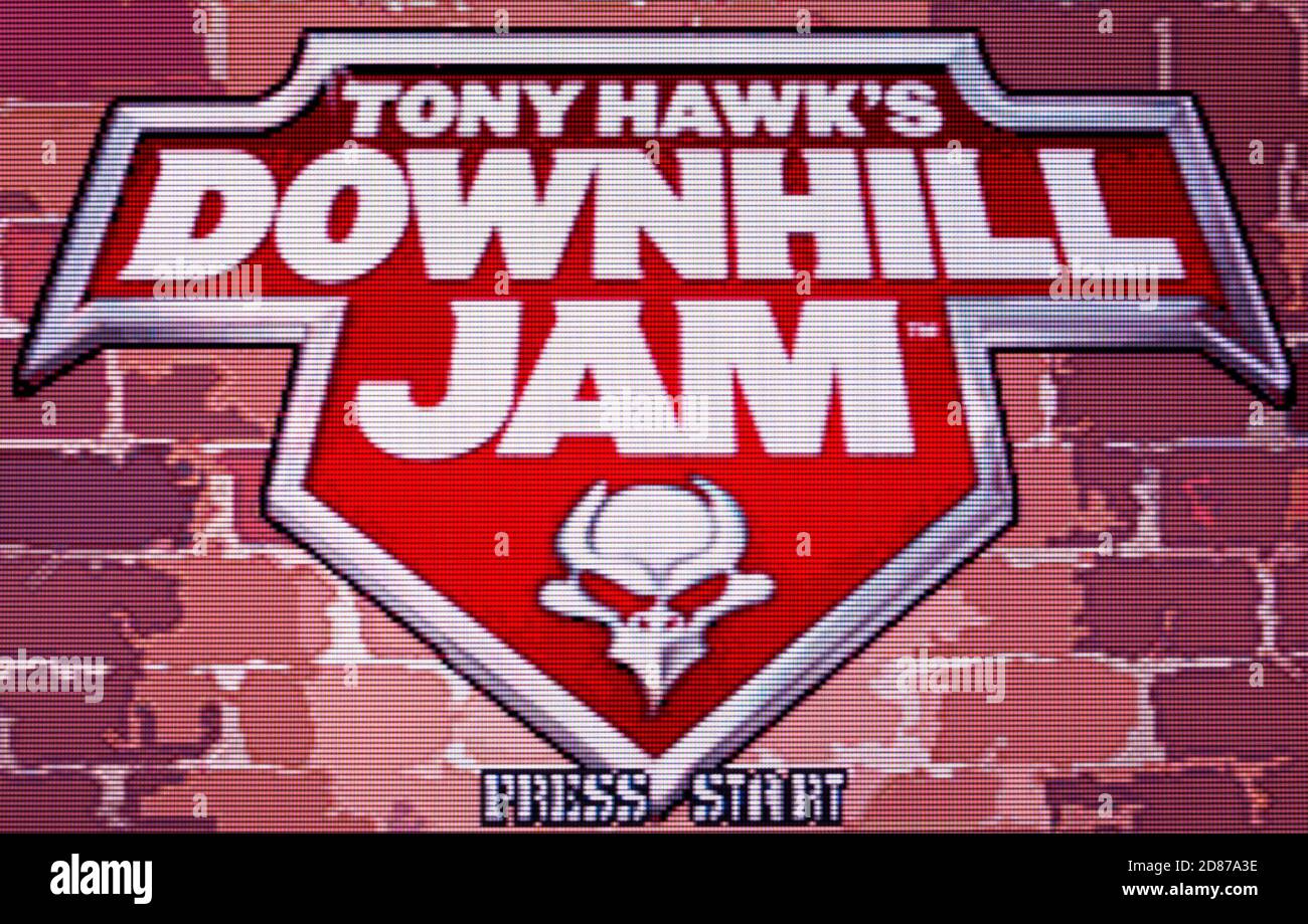 GBA Tony Hawk - Downhill Jam