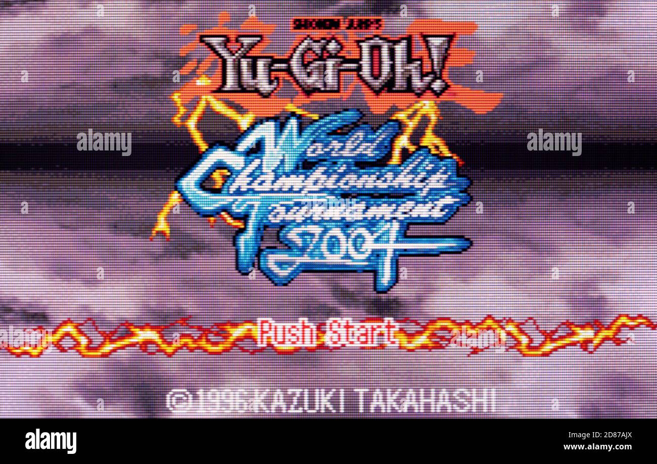 Yu gi oh world championship tournament 2004 hires stock photography and images Alamy