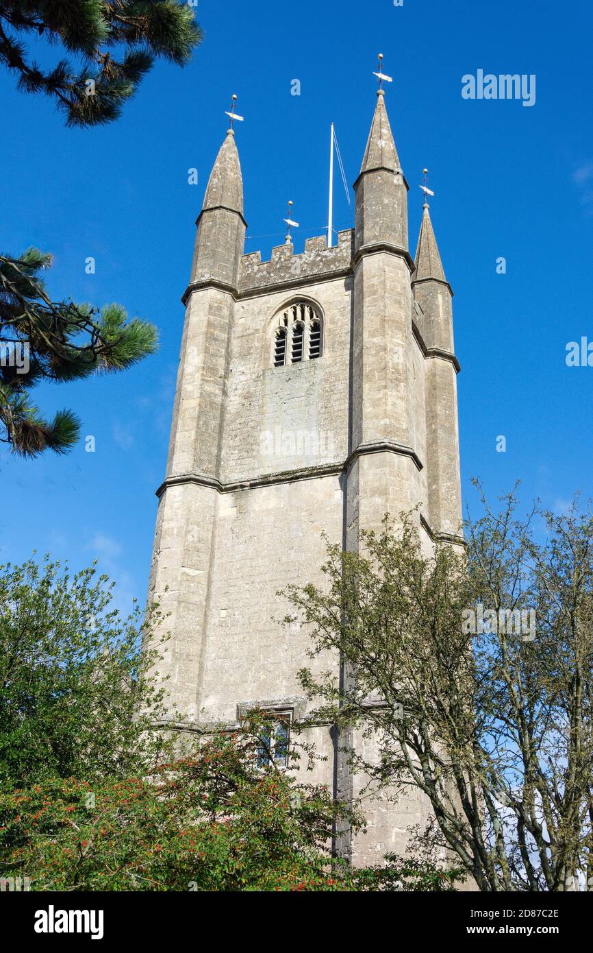 St Peter's Church, High Street, Marlborough, Wiltshire, England, United Kingdom Stock Photo