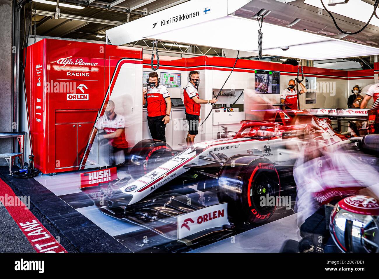 garage, box, 07 RAIKKONEN Kimi (fin), Alfa Romeo Racing ORLEN C39