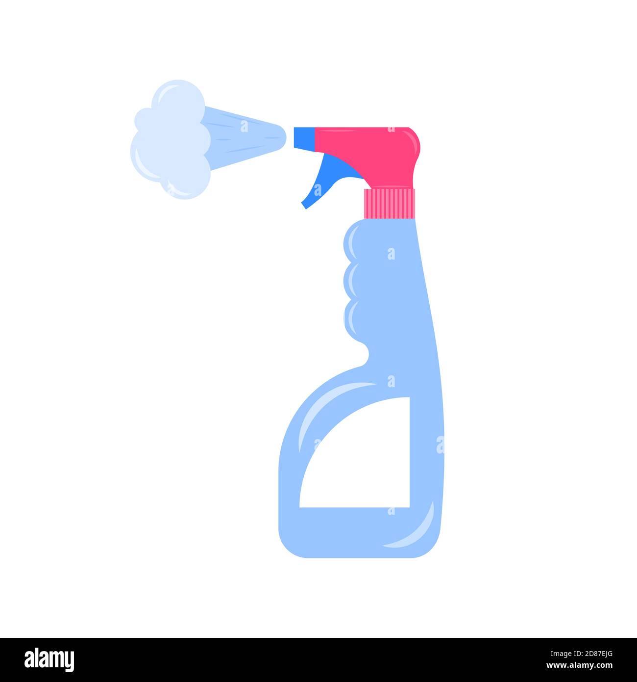 Antiseptic spray icon Vector illustration in flat design Stock Vector