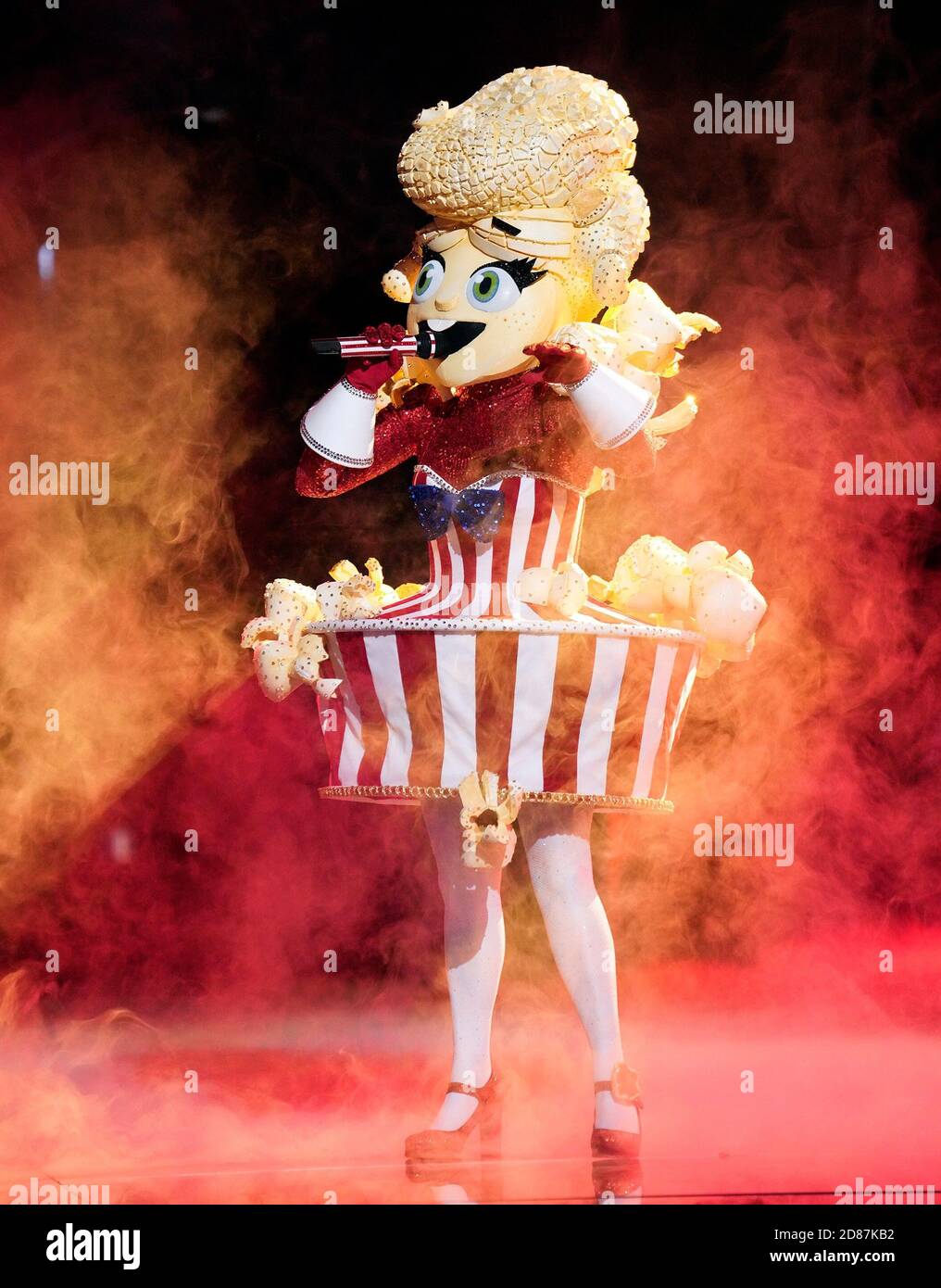 THE MASKED SINGER, Popcorn, The Group A Play Offs Famous Masked Words