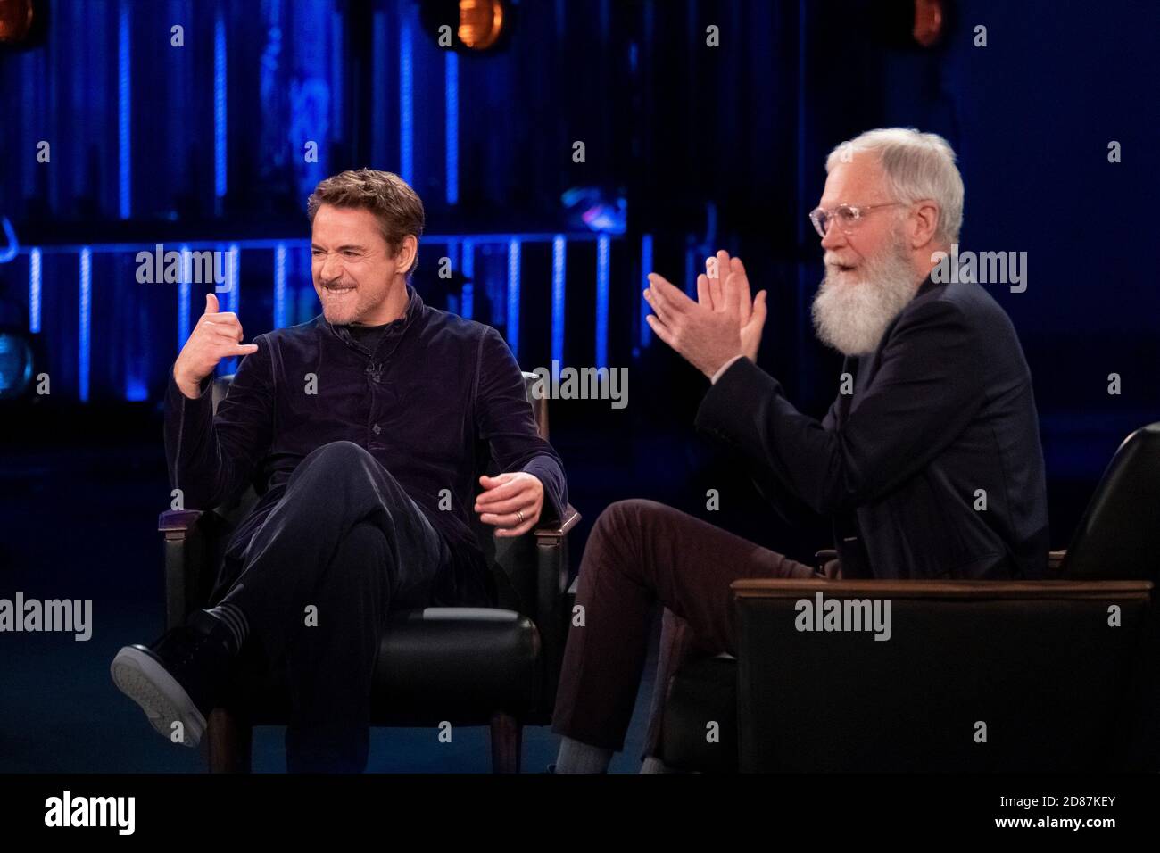 MY NEXT GUEST NEEDS NO INTRODUCTION WITH DAVID LETTERMAN, from left