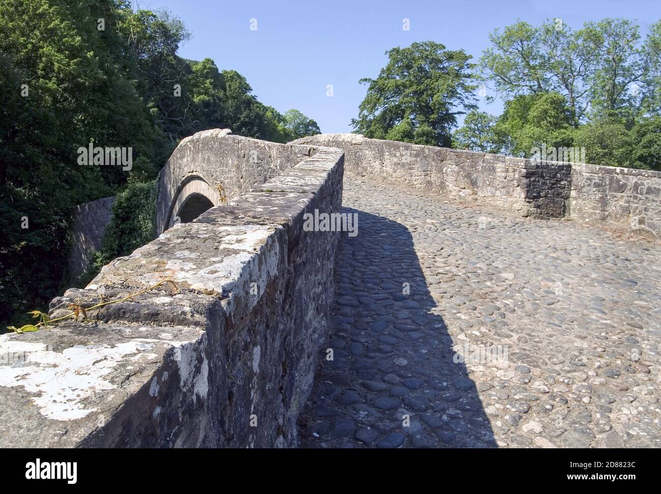 Scotland. Alloway village.Ayrshire. The home of Robbie Burns.Poet extraordinare. The Auld Brig o