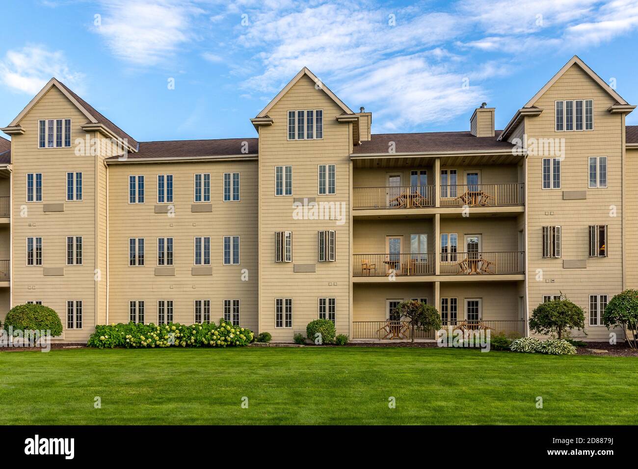 Residential Buildings in Sturgeon Bay, Wisconsin Stock Photo Alamy