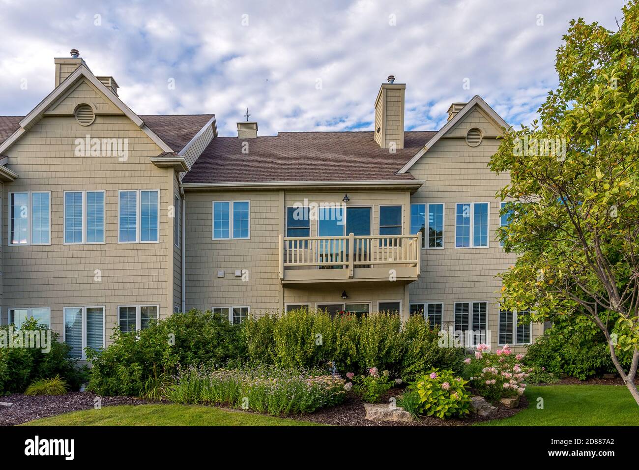 Residential Buildings in Sturgeon Bay, Wisconsin Stock Photo Alamy