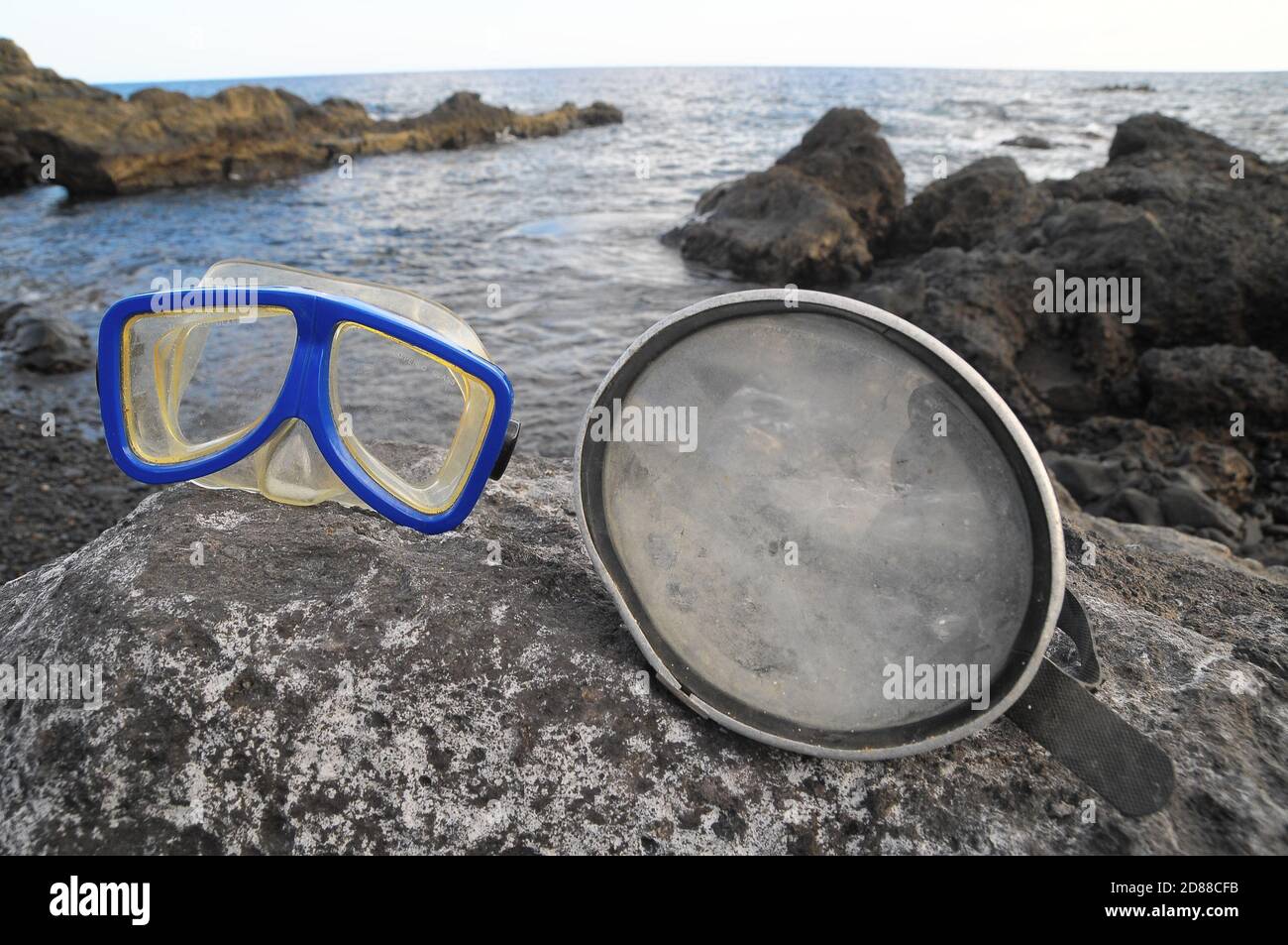 Vintage Diving Mask l Stock Photo Alamy