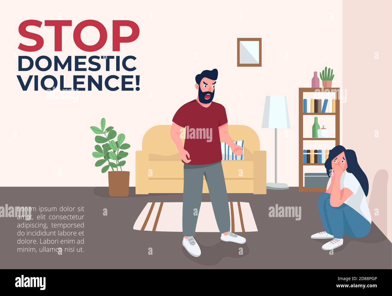 Domestic violence poster hi-res stock photography and images - Alamy