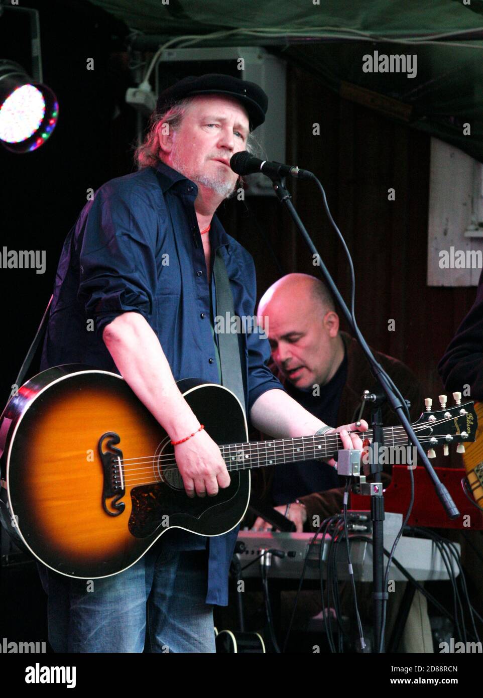 Per Plura Jonsson musician in Swedish popgroupe Eldkvarn Stock Photo