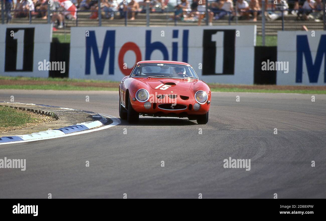 Ferrari 275GTB Competition racing at the  Coy's Classic Historic Races, Silverstone UK 1995 Stock Photo