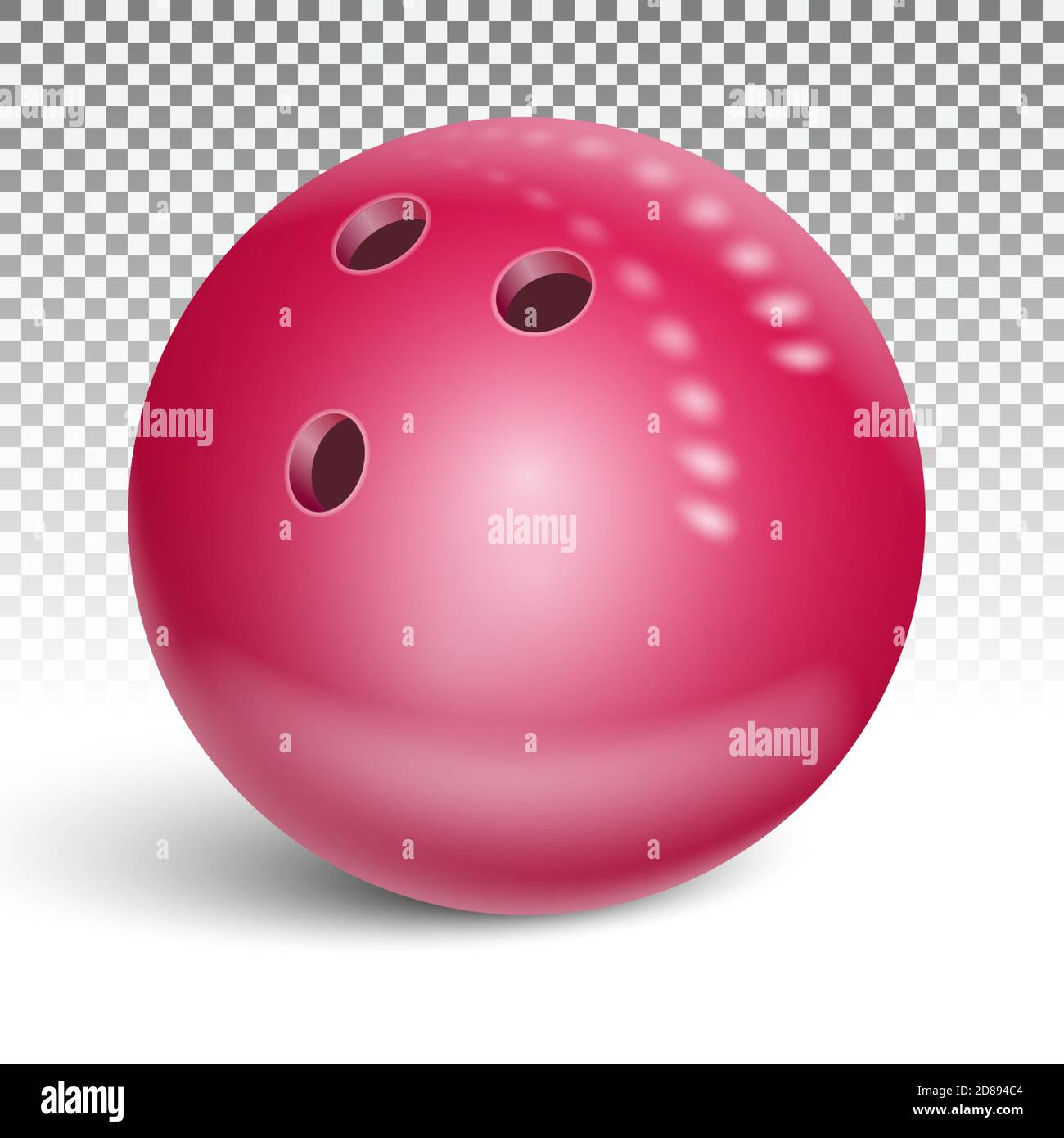 Bowling ball red Stock Vector Image & Art Alamy