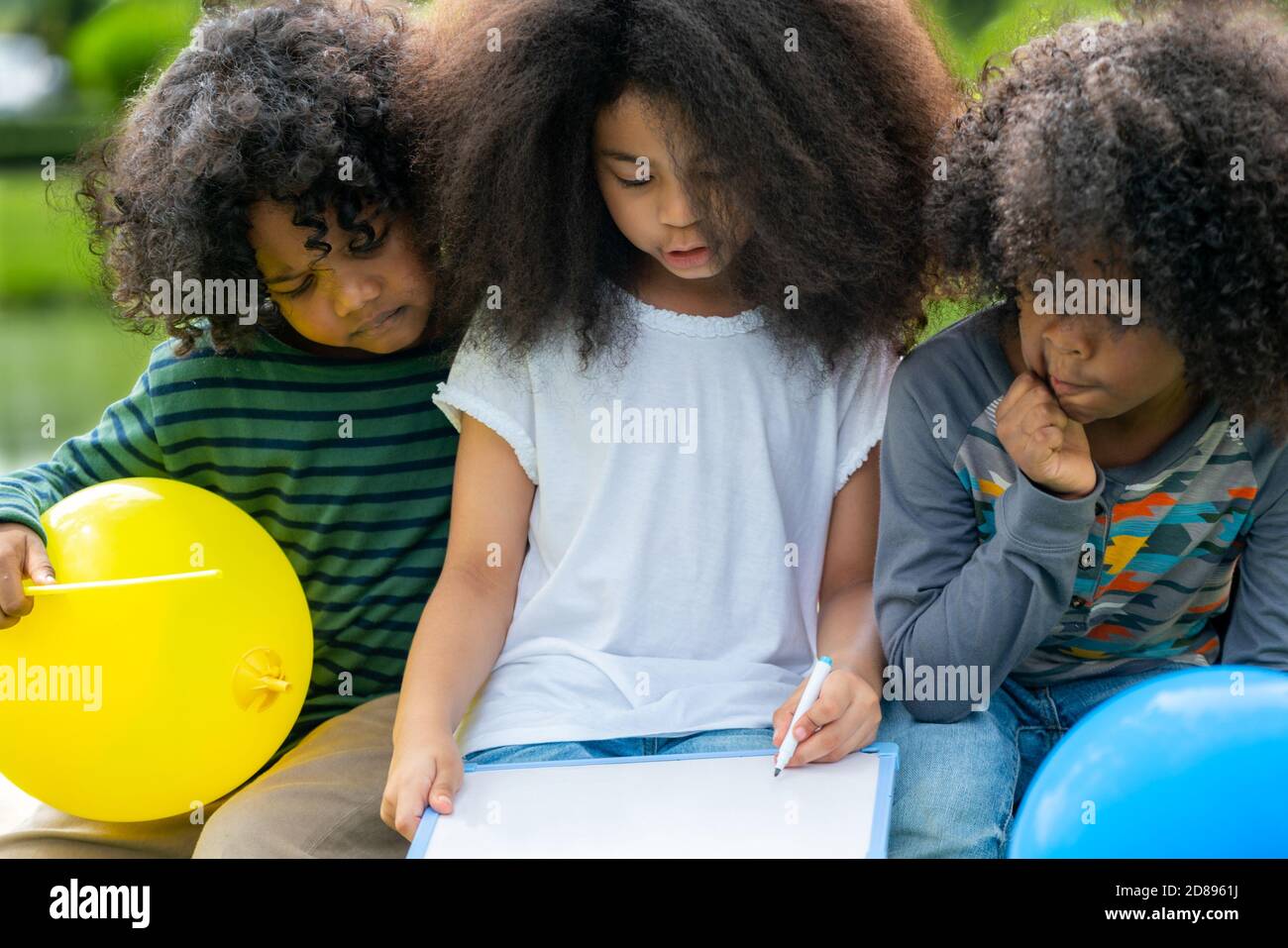 African american kids playing hi-res stock photography and images - Page 15  - Alamy