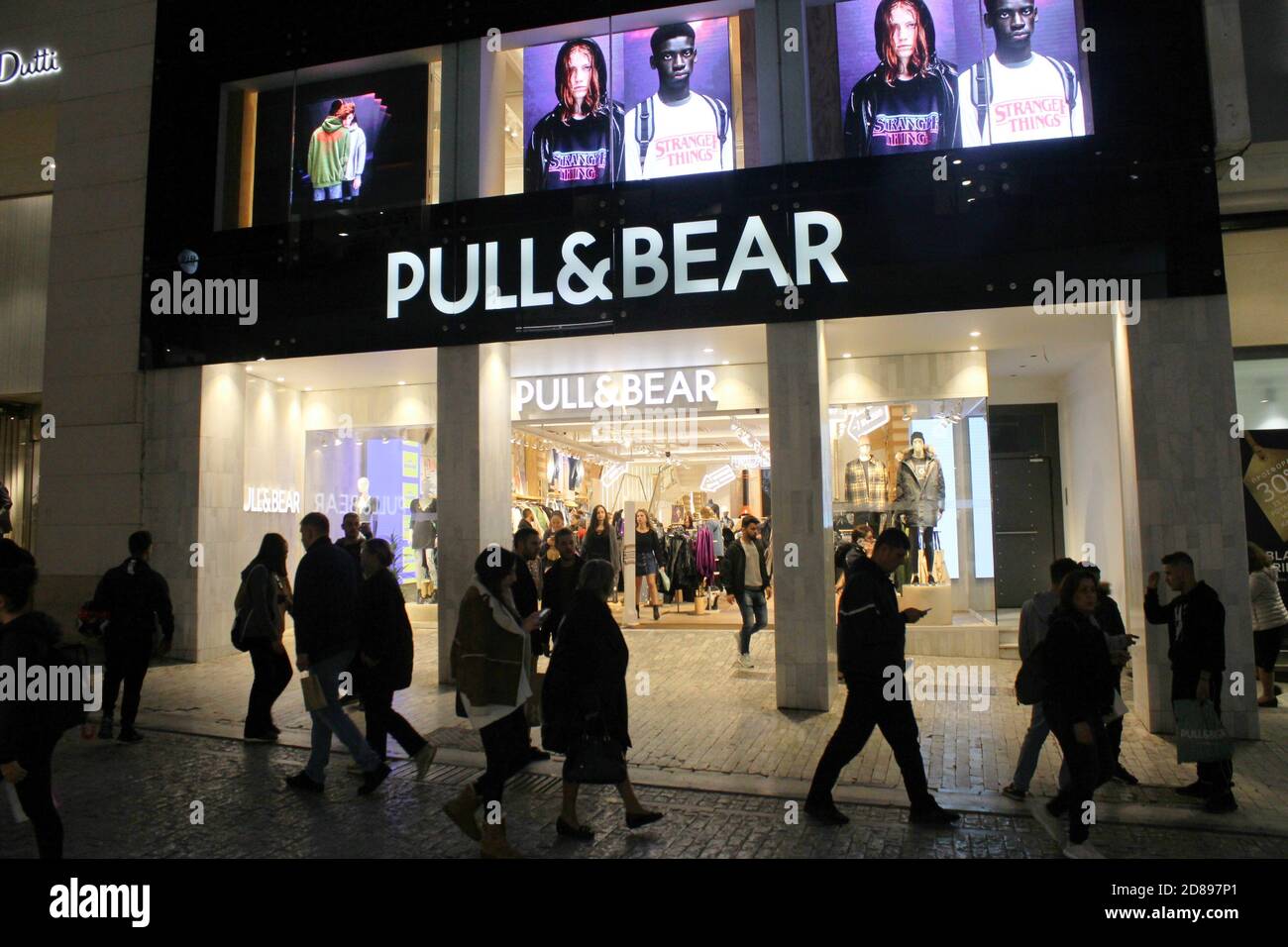 Pull and Bear store at Ermou street in Athens, Greece, November 28 2019  Stock Photo - Alamy