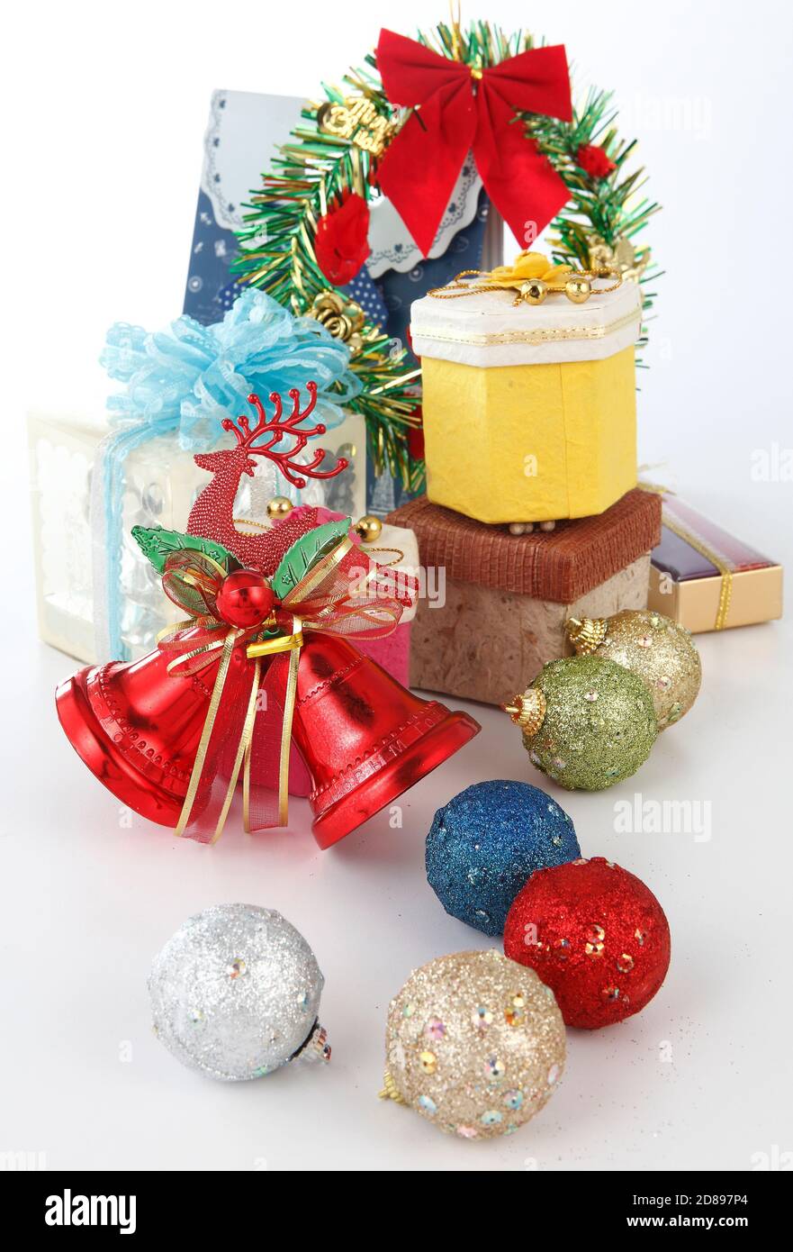 christmas gift box Stock Photo - Alamy