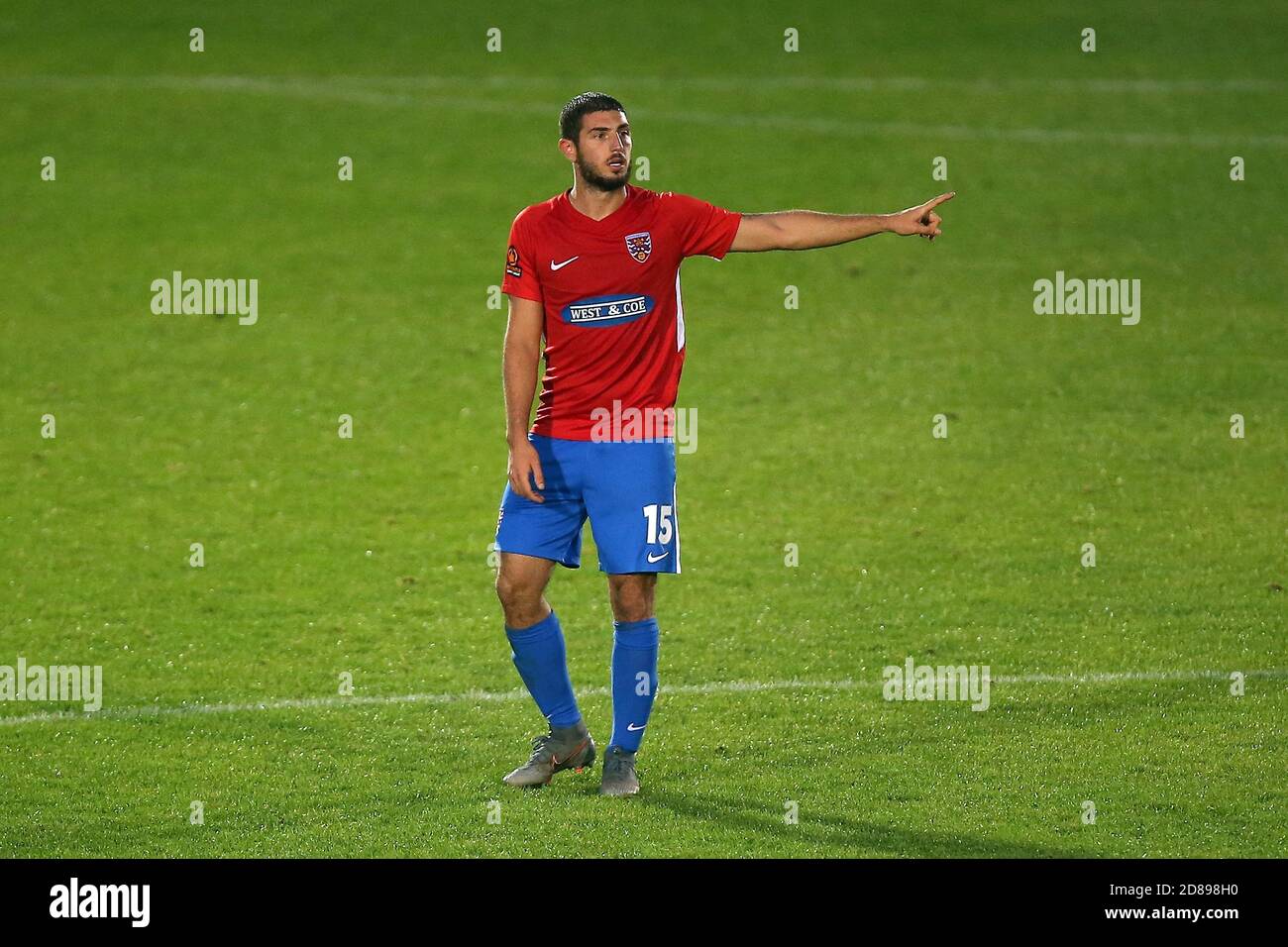 Andrew Eleftheriou of Dagenham and Redbridge during Dagenham