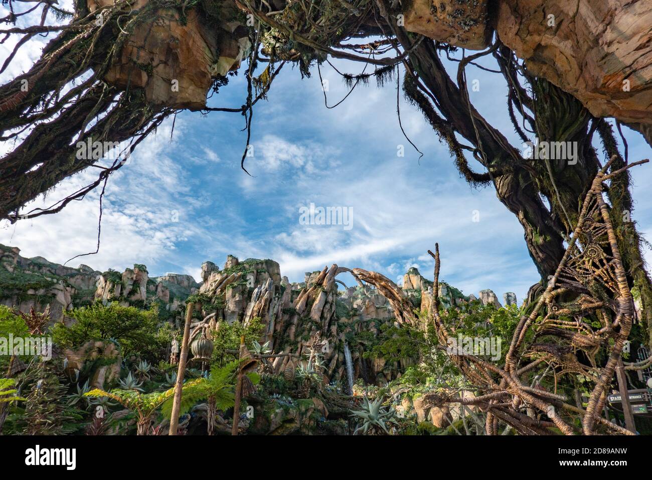 Avatar Movie Style Jungle Landscape Stock Illustration 50327668   Shutterstock