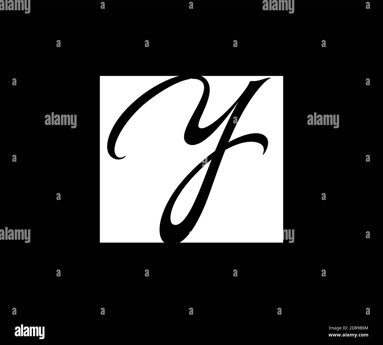 Letter y vector logo design Stock Vector Image & Art Alamy