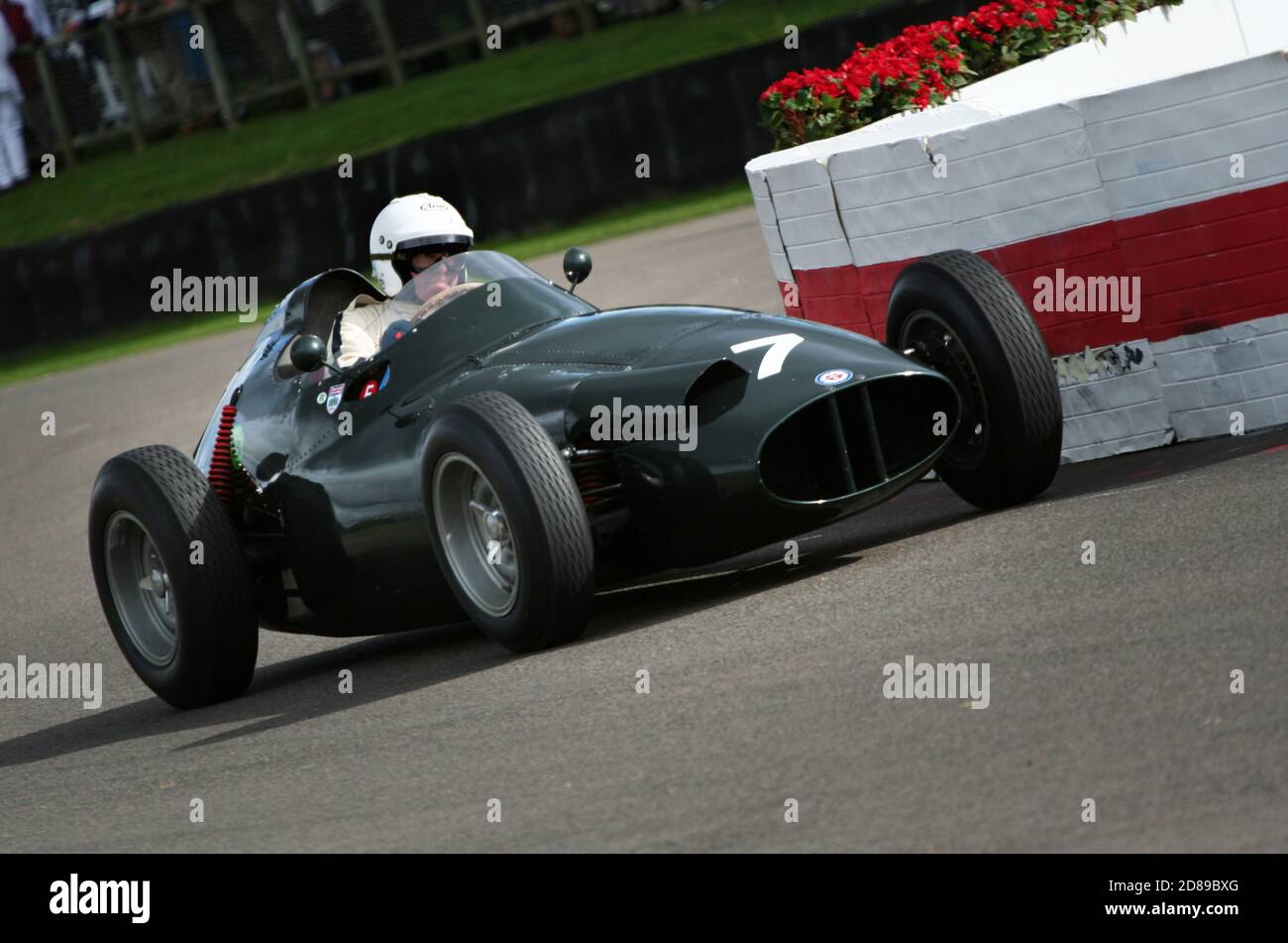 Gary PEARSON BRM p25 in Richmond trophy action at the 2011 Goodwood Revival Stock Photo