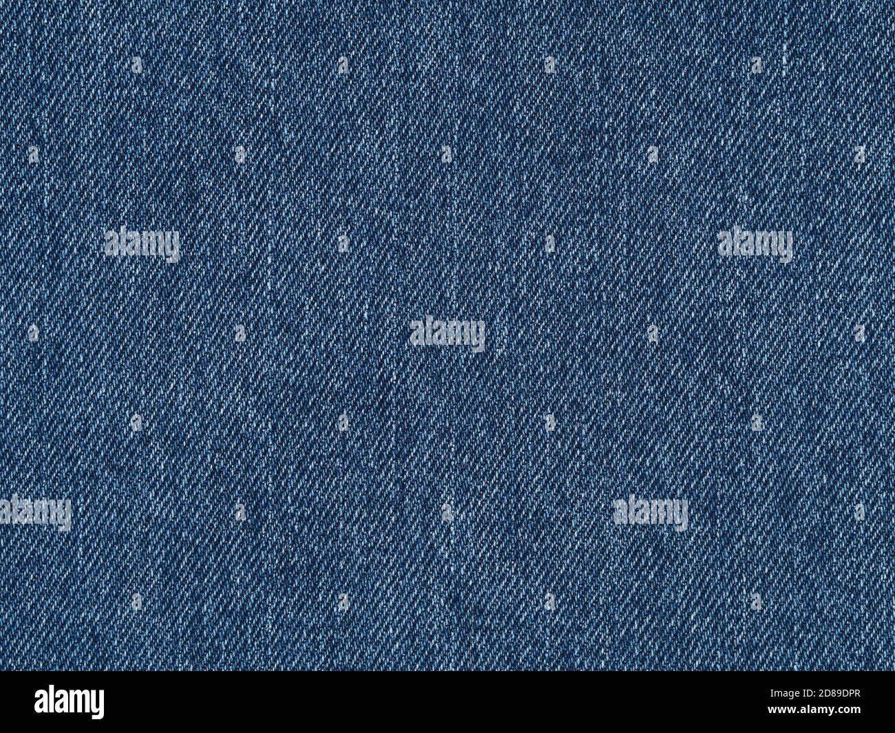 Blue jeans fabric surface background, modern clean denim material texture Stock Photo