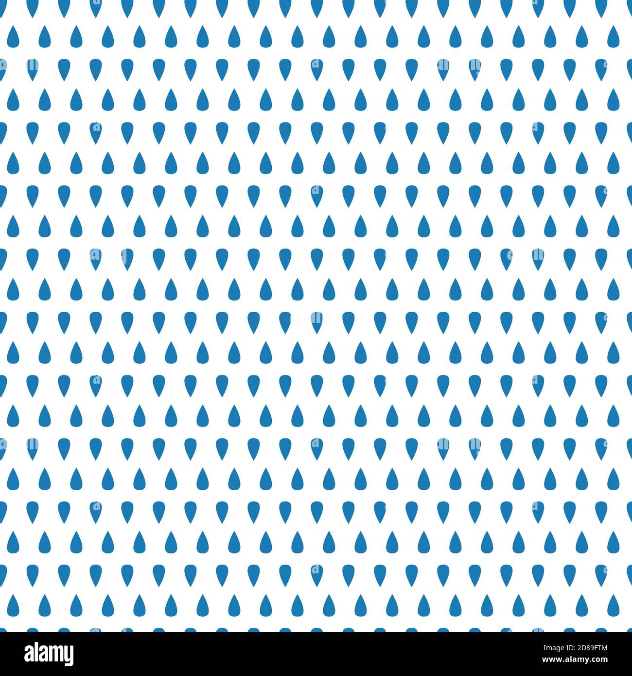 geometric seamless pattern blue drops for design Stock Vector