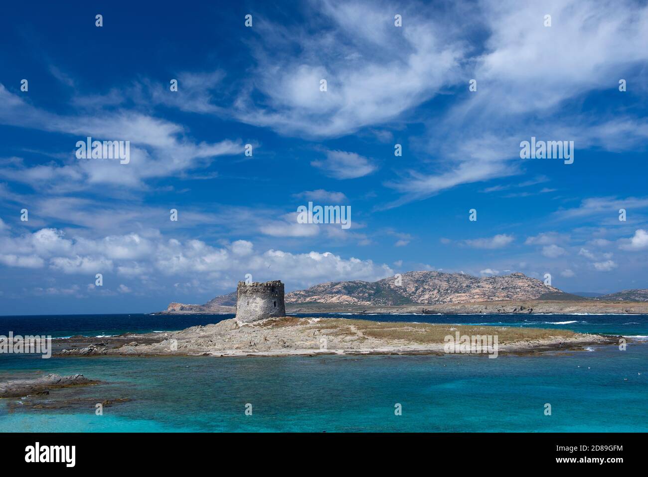 Spiaggia La Pelosa, Stintino, Sardinia, Italy Stock Photo Alamy