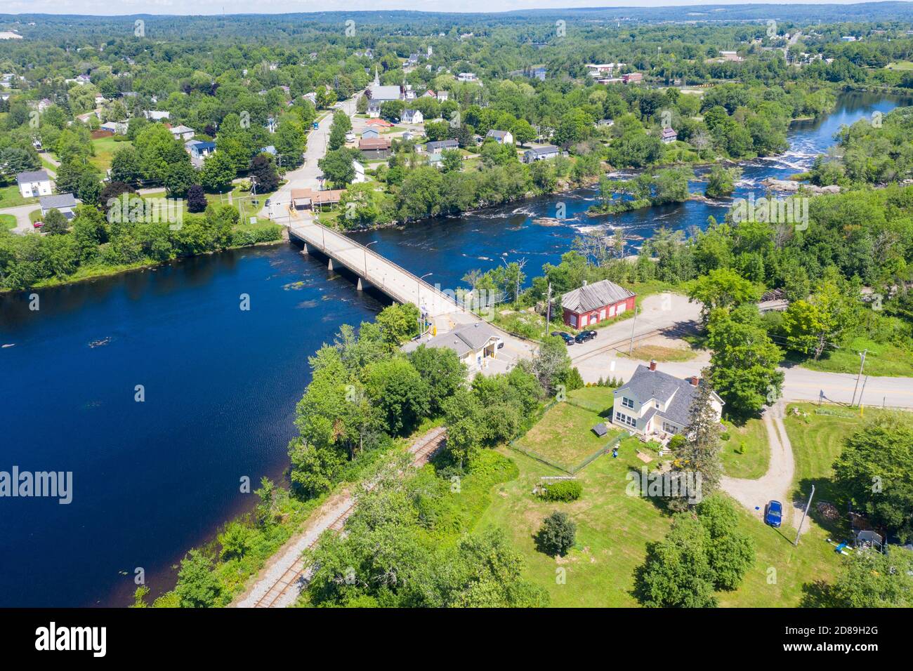 Usa And Canada Border Hi res Stock Photography And Images Alamy