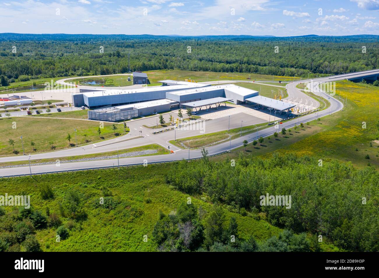 U.S. Customs and Border Protection Calais Port of Entry, USA Canada