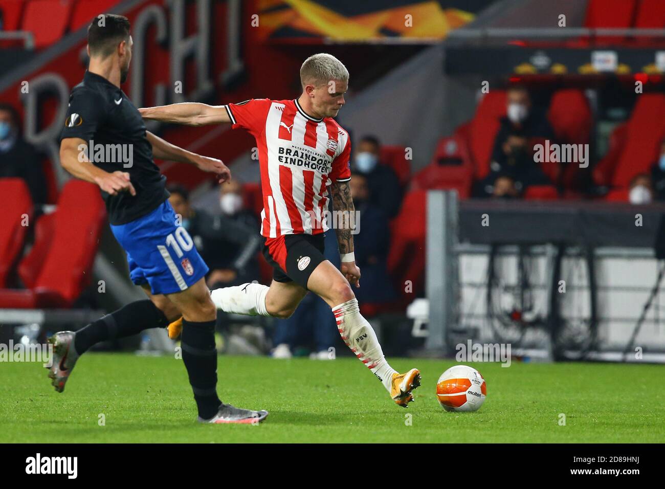 Philipp Max of PSV Eindhoven during the UEFA Europa League, Group Stage, Group E football match between PSV Eindhoven and Granada CF on October 22,  C Stock Photo