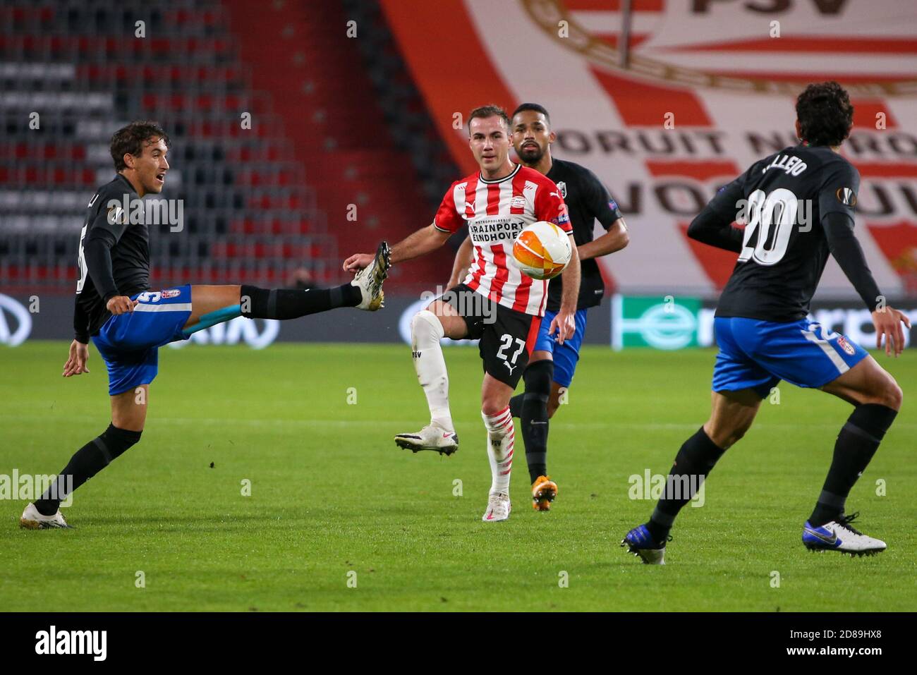 Mario Gotze of PSV Eindhoven during the UEFA Europa League, Group Stage, Group E football match between PSV Eindhoven and Granada CF on October 22,  C Stock Photo