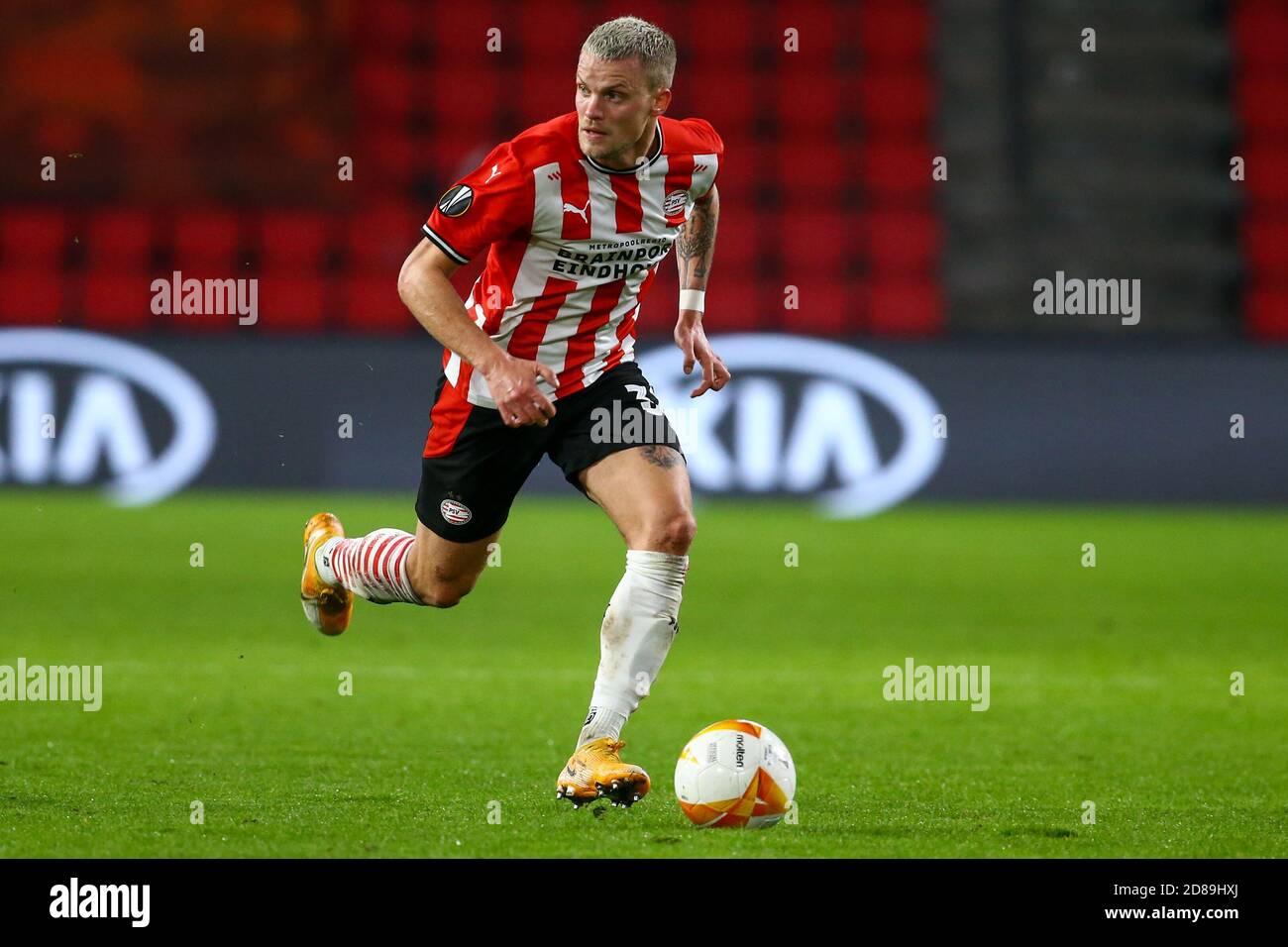 Philipp Max of PSV Eindhoven during the UEFA Europa League, Group Stage, Group E football match between PSV Eindhoven and Granada CF on October 22,  C Stock Photo