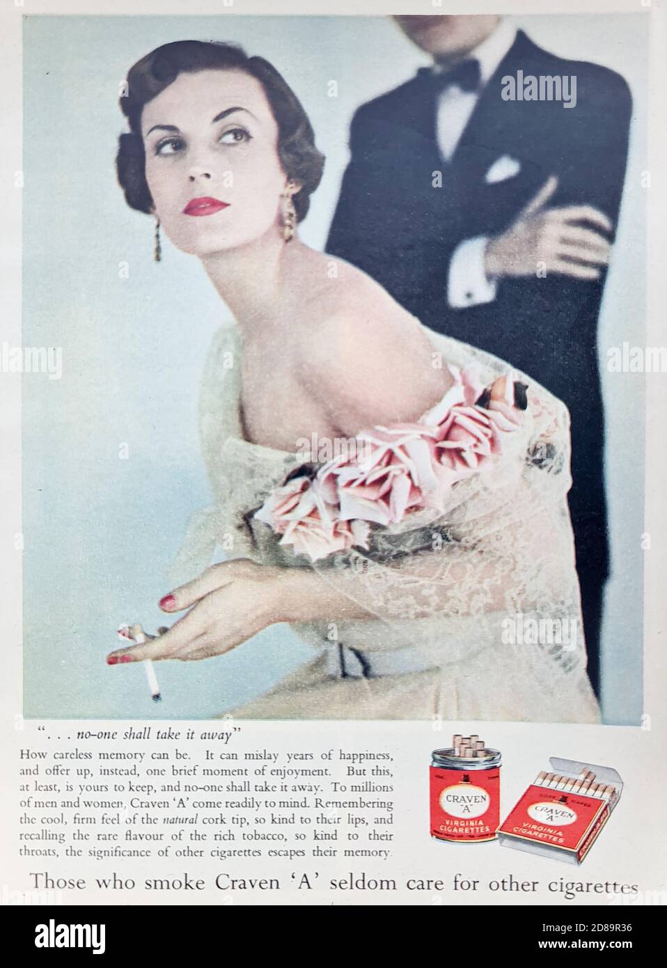 Vintage Advertisement 1951 - Stock Photo
