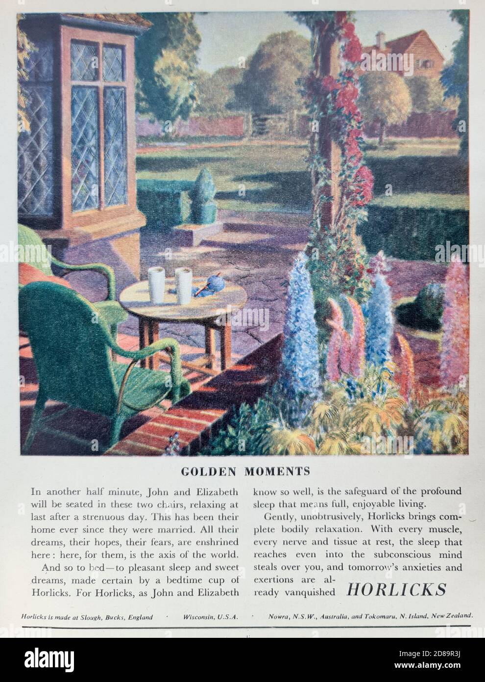 Vintage Advertisement 1951 - Stock Photo