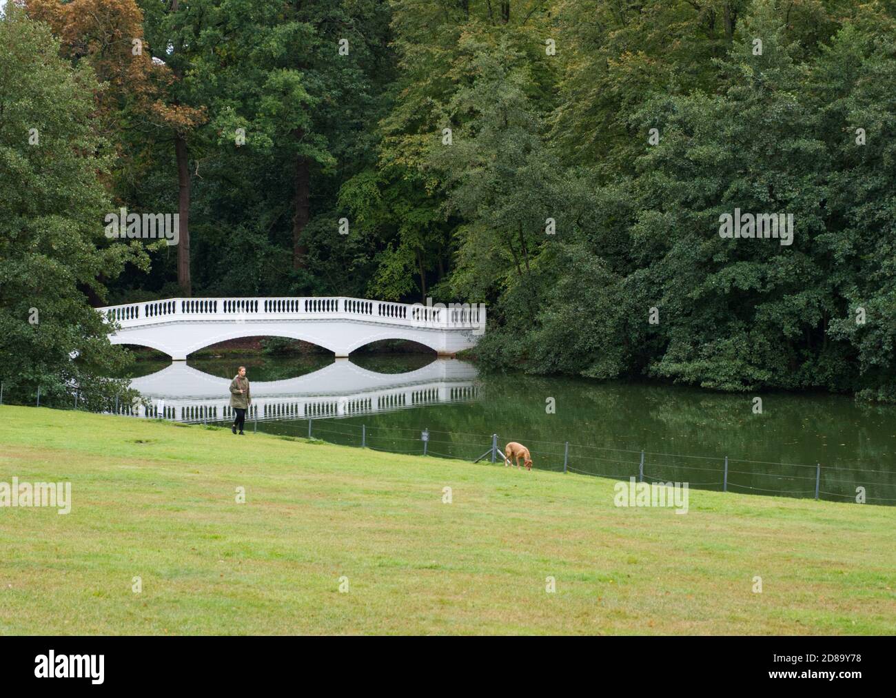 Kenwood House, Hampstead Heath, London. Stately home Parkland of