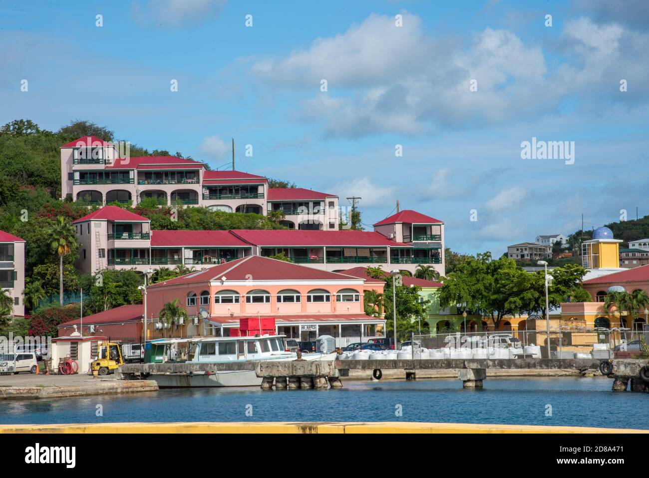 Christiansted, St. Croix, US Virgin IslandsMarch 8, 2020 Shooner Bay